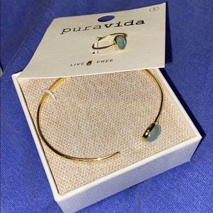 Pura Vida matching Cuff and ring